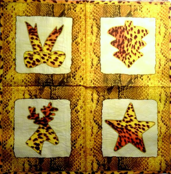 039 Afrikas - 3-lagig (gold) - Ihr